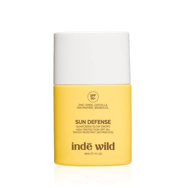 indē wild Sun Defense Mineral Sunscreen SPF 50+ Glow Drops PA++++