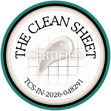 The Clean Sheet Certified seal