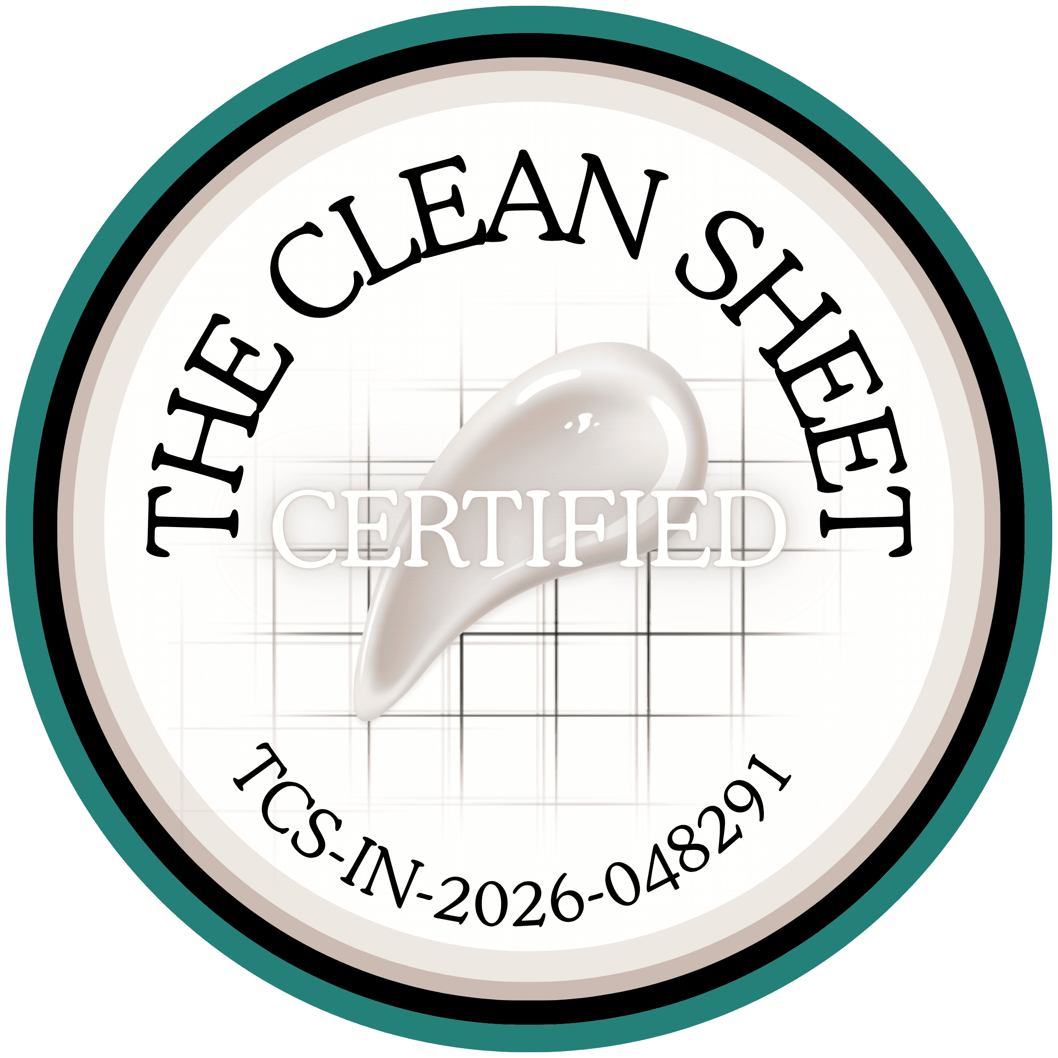 The Clean Sheet Certified seal