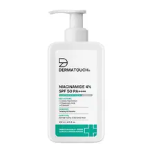 Dermatouch Niacinamide 4% SPF 50 PA++++ Sunscreen Lotion for Tanning & Dryness