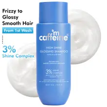 MCaffeine High Shine Glossy Hair Shampoo 3% Shine Complex