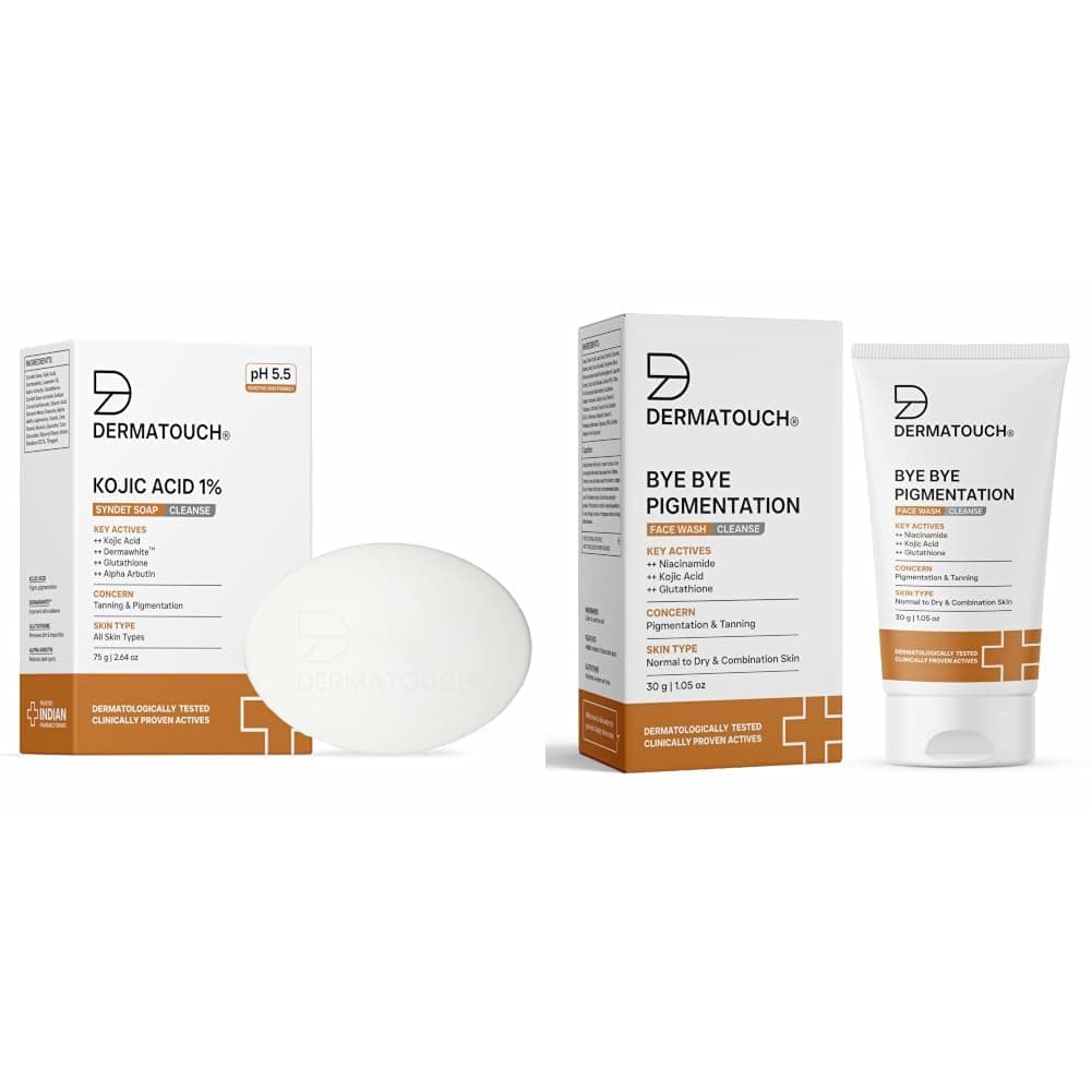 DERMATOUCH Kojic Acid 1% Soap for Tanning & Pigmentation