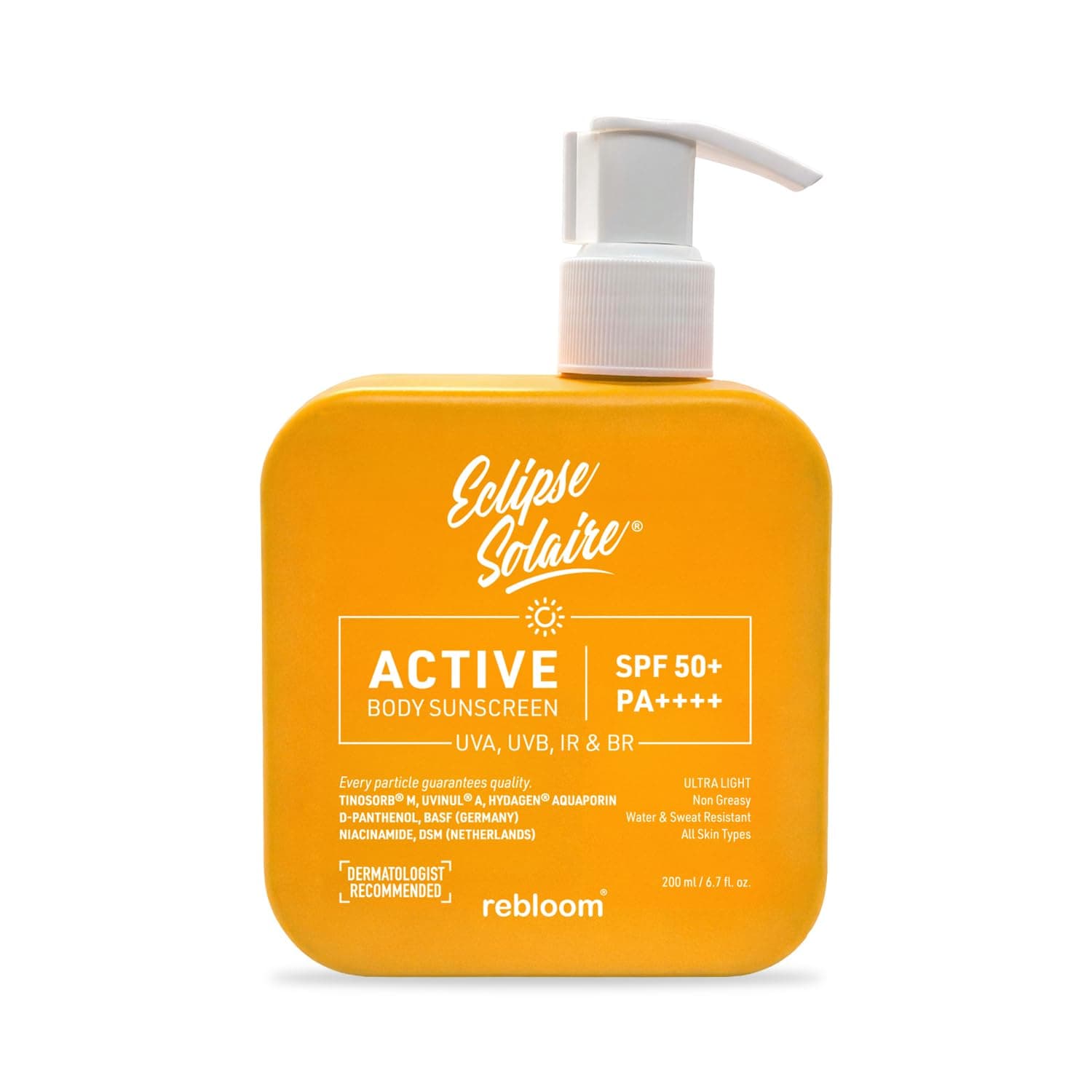 Eclipse Solaire Active Sunscreen SPF 50 PA++++